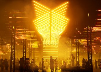 Dark Matter - Sommerlights 2024 - Neuste Kunstinstallation Flow (C)WHITEvoid / Dark Matter