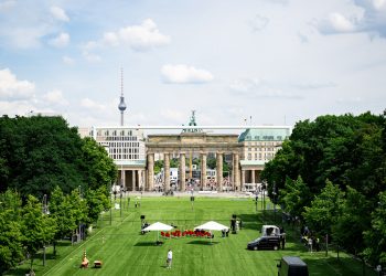 UEFA Euro 2025 - Fan Zone Berlin am Brandenburger Tor (C)Florian Pohl / City-Press GmbH Bildagentur