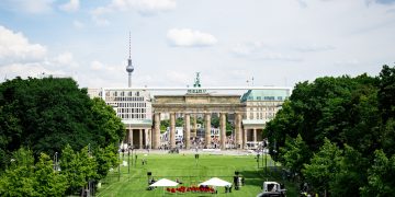 UEFA Euro 2025 - Fan Zone Berlin am Brandenburger Tor (C)Florian Pohl / City-Press GmbH Bildagentur