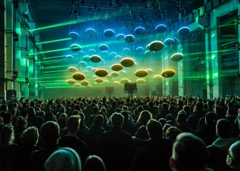 Dark Matter - Neue Halle "Transformator" wird mit Installation Skalar eröffnet (C)Ralph Larmann