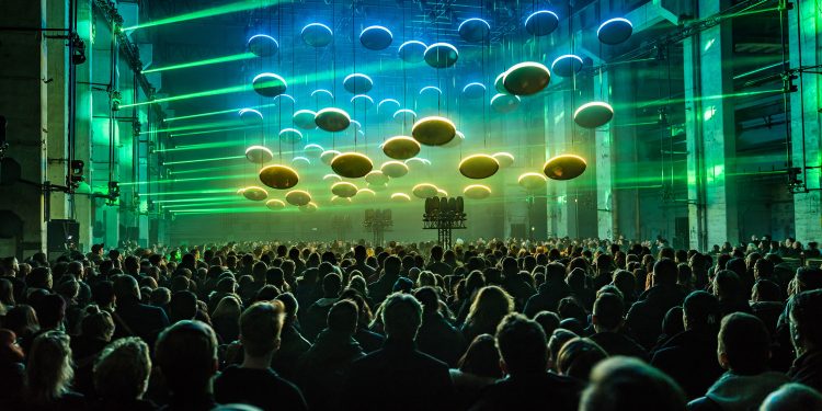 Dark Matter - Neue Halle "Transformator" wird mit Installation Skalar eröffnet (C)Ralph Larmann