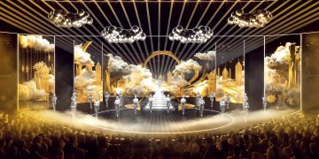 Die neue Grand Show - „Blinded by Delight“ im Friedrichstadt-Palast ab September 2025 (C)Production Stage Design - Florian Wieder - Cuno von Hahn