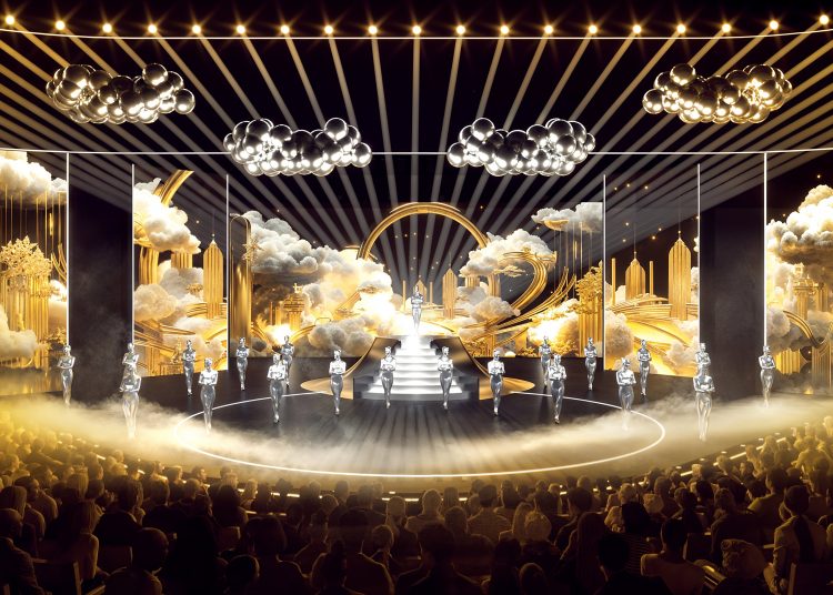 Die neue Grand Show - „Blinded by Delight“ im Friedrichstadt-Palast ab September 2025 (C)Production Stage Design - Florian Wieder - Cuno von Hahn