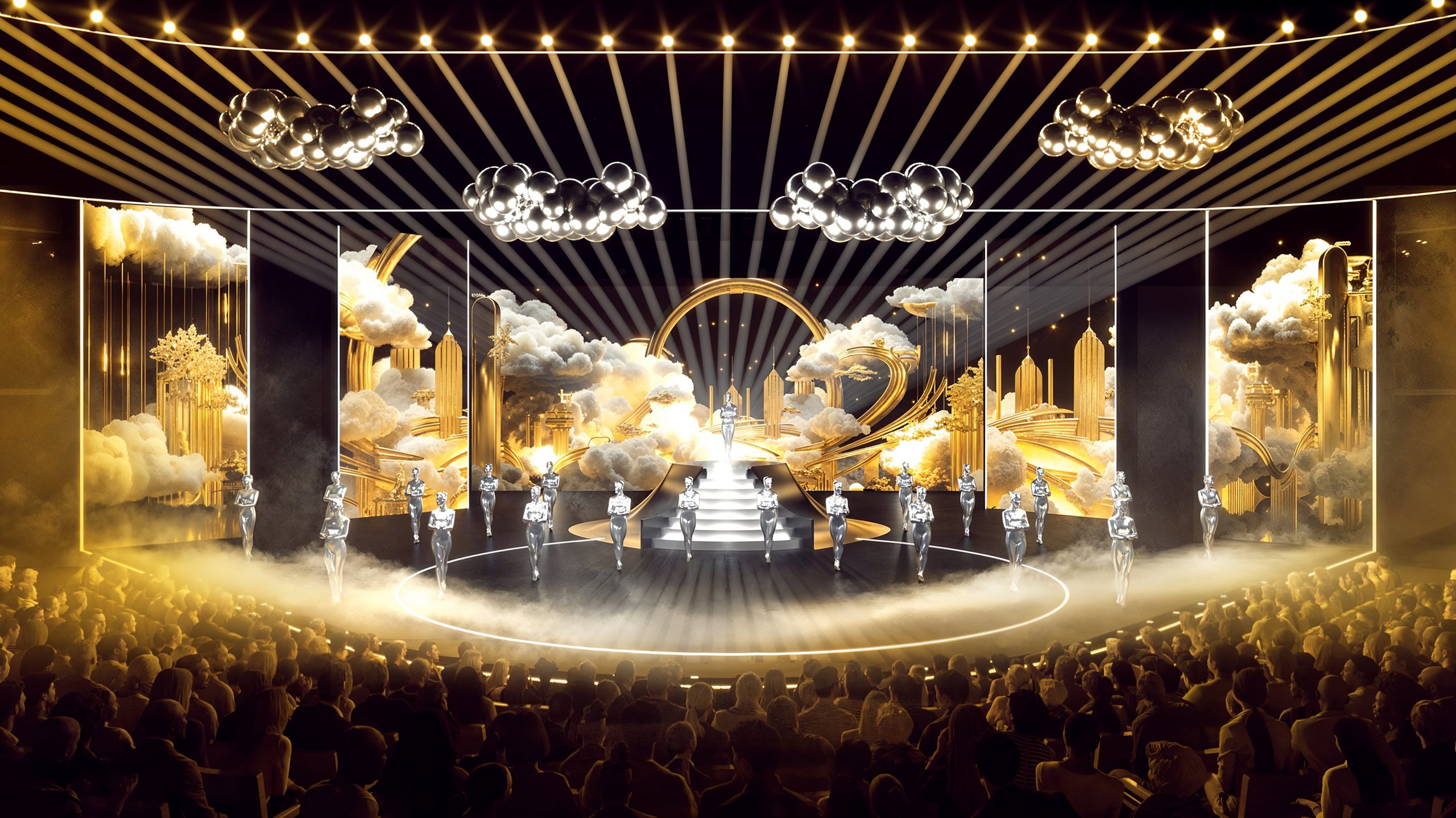 Die neue Grand Show - „Blinded by Delight“ im Friedrichstadt-Palast ab September 2025 (C)Production Stage Design - Florian Wieder - Cuno von Hahn