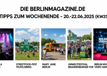 Wochentipps Berlin: Highlights fürs Wochenende vom 20.–22. Juni 2025 (KW 25)