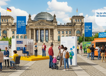 Tag der offenen Tür 2025 der Bundesministerien in Berlin (C)BerlinMagazine.de AI