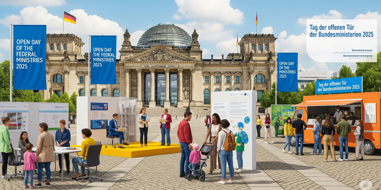 Tag der offenen Tür 2025 der Bundesministerien in Berlin (C)BerlinMagazine.de AI