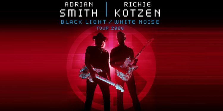 Adrian Smith & Richie Kotzen - „Black Light / White Noise Tour 2026“ (C)BMG / John McMurtrie
