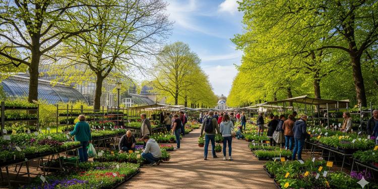 Berliner Staudenmarkt – Grünes Paradies im Botanischen Garten (C)BerlinMagazine.de AI
