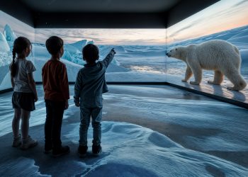 Weltpremiere in Berlin: POLAR EXPERIENCE – Die immersive Ausstellung über Arktis und Antarktis (C)COFO