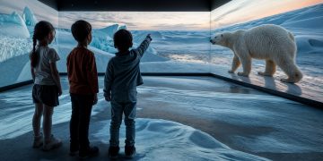 Weltpremiere in Berlin: POLAR EXPERIENCE – Die immersive Ausstellung über Arktis und Antarktis (C)COFO