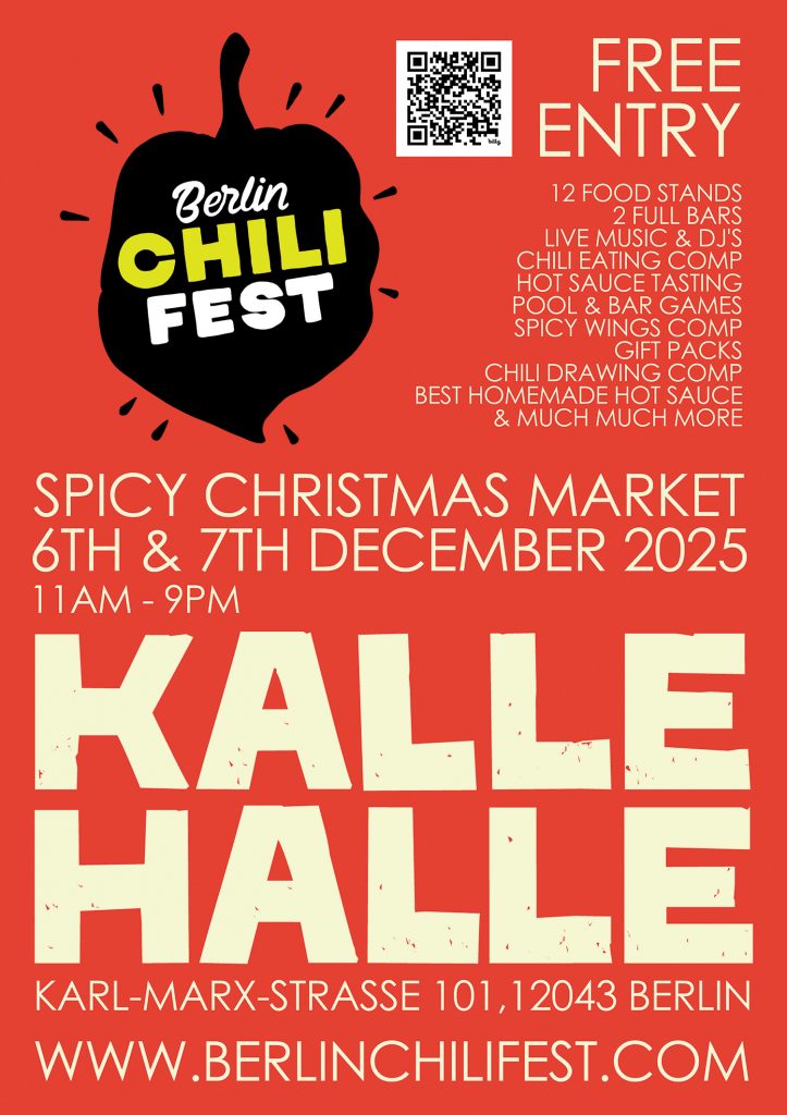 Berlin Chili Fest 2025: Der schärfste Weihnachtsmarkt der Stadt kehrt zurück