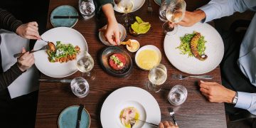 Vox Restaurant Table Hyatt Berlin