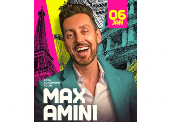Max Amini 2026 zu Gast in Berlin – Zwei unvergessliche Abende im Tempodrom