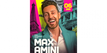 Max Amini 2026 zu Gast in Berlin – Zwei unvergessliche Abende im Tempodrom