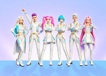 Bühnenshow K-POP FOREVER in der Uber Arena Berlin mit Tänzern und Lichteffekten (C)Taylor Entertainment