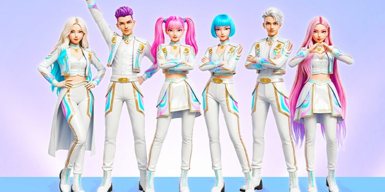 Bühnenshow K-POP FOREVER in der Uber Arena Berlin mit Tänzern und Lichteffekten (C)Taylor Entertainment