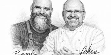 Die Köche Christian Lohse und Philipp Bergk präsentieren ein 5-Gang-Menü im Restaurant BEAST Berlin (C)Beast Berlin