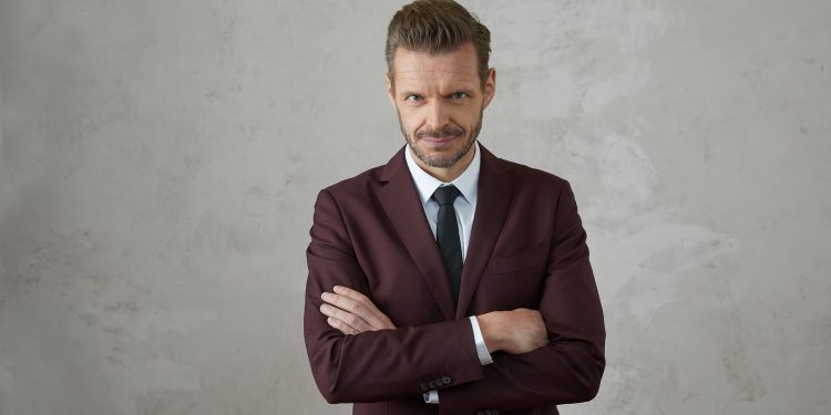 Florian Schroeder in Berlin: „ENDLICH GLÜCKLICH“ – Die Provokation der Zuversicht (C)Frank Eidel