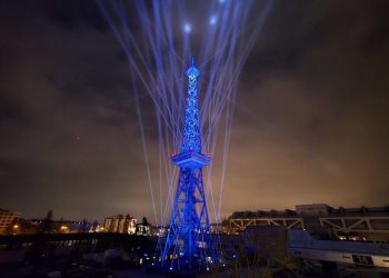 100 Jahre Funkturm: „What the Funk“ – Berlins Technikikone erstrahlt in neuem Licht (C)Dennis Hahn / BerlinMagazine.de