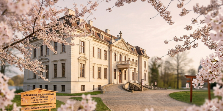 Sakura im Havelland: Das 1. Japanische Kulturfestival auf Schloss Ribbeck (C)BerlinMagazine.de AI