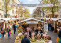 Frühlingserwachen in Charlottenburg Kunsthandwerklicher Ostermarkt in der Leonhardtstraße (C)BerlinMagazine.de AI
