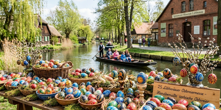 25 Jahre Tradition: Die Jubiläums-Ostereiermesse in Lübbenau/Spreewald (C)BerlinMagazine.de AI