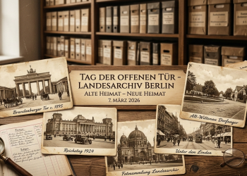 Geschichte zum Anfassen: Tag der offenen Tür im Landesarchiv Berlin 2026 (C)BerlinMagazine.de AI