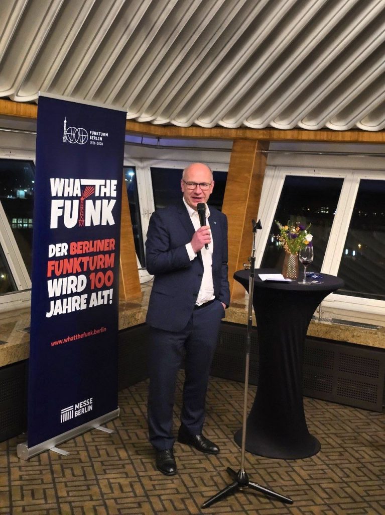 100 Jahre Funkturm: „What the Funk“ – Berlins Technikikone erstrahlt in neuem Licht (C)Dennis Hahn / BerlinMagazine.de