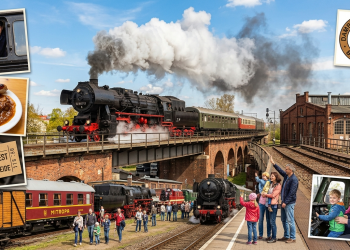 Mit Volldampf in die Vergangenheit: Das große Frühlingsfest im Bw Schöneweide (C)BerlinMagazine.de AI