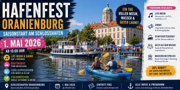 Hafenfest Oranienburg 2026 Credit BerlinMagazine.de AI
