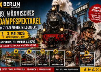 Märkisches Dampfspektakel 2026 Credit BerlinMagazine.de AI