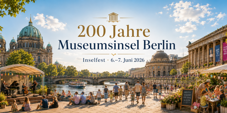 200 Jahre Museumsinsel Berlin Inselfest 2026 mit Konzerten Führungen Workshops und Familienprogramm