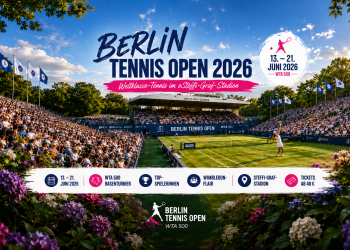BERLIN TENNIS OPEN 2026 im Steffi-Graf-Stadion mit Weltklasse-Tennis auf Rasen