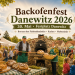 Backofenfest Danewitz 2026 mit Feldsteinbackofen, frischem Brot, Kuchen und Marktständen