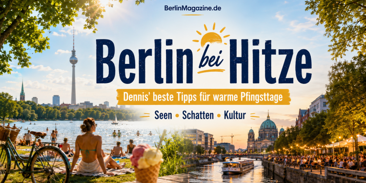 Berlin bei Hitze mit Tipps für warme Pfingsttage, Seen, Schattenplätze und Kultur