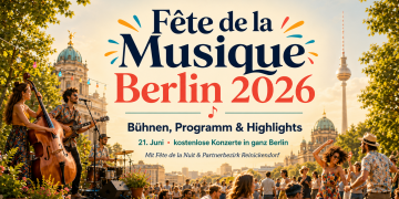Fête de la Musique Berlin 2026 mit kostenlosen Konzerten in der ganzen Stadt