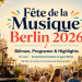 Fête de la Musique Berlin 2026 mit kostenlosen Konzerten in der ganzen Stadt
