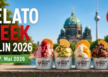 Gelato Week Berlin 2026 mit handgemachtem Eis und kreativen Sorten in über 45 Eisdielen der Hauptstadt