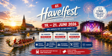 Havelfest 2026 in Brandenburg an der Havel mit Bühnen am Havelufer Die Prinzen No Angels Familienprogramm und Sommerstimmung