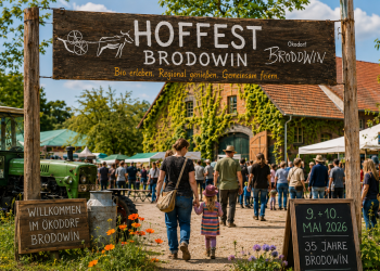 Hoffest Brodowin 2026 im Ökodorf Brodowin mit Bio-Küche, Marktständen, Treckerfahrten und Familienprogramm