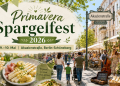 Primavera Spargelfest 2026 auf der Akazienstraße in Berlin-Schöneberg mit Spargel, Street Food, Kunsthandwerk, Kinderprogramm und Frühlingsstimmung.