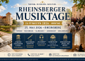 Rheinsberger Musiktage zu Pfingsten 2026 mit Schlosspark Führung Chorkonzert und Orgelmärchen
