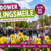 Rudower Frühlingsmeile 2026 in Alt-Rudow mit Street Food, Bühnenprogramm, Lasershow, Kunsthandwerk, Kinderprogramm und Besuchern auf der Krokusstraße.