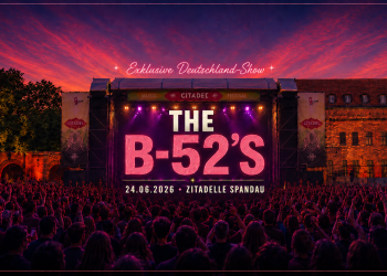 The B-52’s Berlin 2026 exklusive Deutschland-Show in der Zitadelle Spandau beim Citadel Music Festival