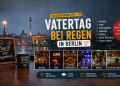 Vatertag bei Regen in Berlin mit Indoor Tipps für Museum Kino Restaurant Bowling Familie und Schlechtwetter Programm