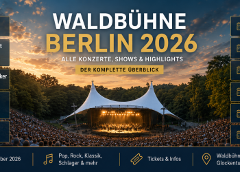 Waldbühne Berlin 2026 mit Konzerten Shows und Open Air Highlights im Überblick