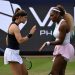 Serena Williams beim Doppel der Berlin Tennis Open 2026 im Steffi-Graf-Stadion