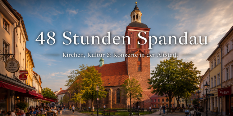 48 Stunden Spandau 2026 mit St.-Nikolai-Kirche in der Spandauer Altstadt
