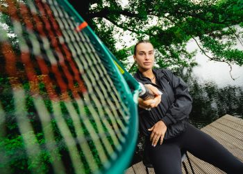 Serena Williams und Aryna Sabalenka bei den Berlin Tennis Open 2026 im Steffi-Graf-Stadion